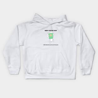 Meet Coffee Skip! Kids Hoodie